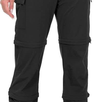 6899fb481b5665d0eb8076a0a6e8a91298f72c12fe249bbf8b637.jpg Little Donkey Andy Women's Stretch Convertible Pants, Zip Off Quick Dry Hiking Pants