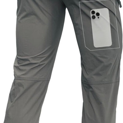 Men's Lightweight Hiking Cargo Pants Waterproof Quick Dry Travel Fishing Climbing Work Outdoor Pants