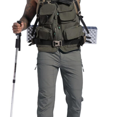 Men's Lightweight Hiking Cargo Pants Waterproof Quick Dry Travel Fishing Climbing Work Outdoor Pants