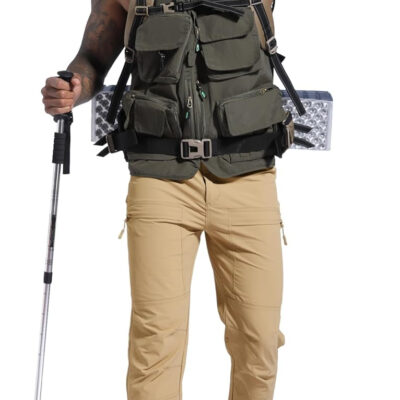 Men's Lightweight Hiking Cargo Pants Waterproof Quick Dry Travel Fishing Climbing Work Outdoor Pants