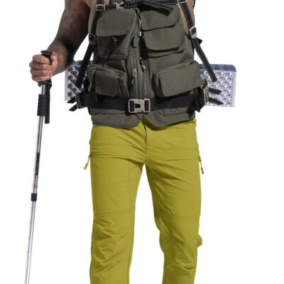Men's Lightweight Hiking Cargo Pants Waterproof Quick Dry Travel Fishing Climbing Work Outdoor Pants