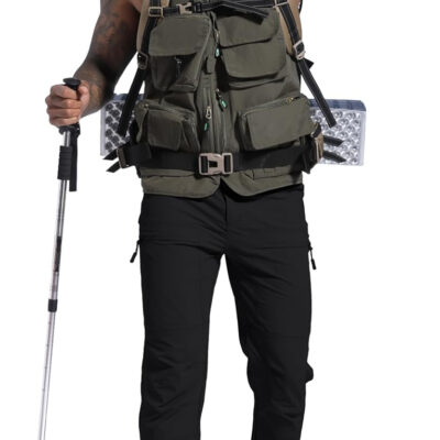 Men's Lightweight Hiking Cargo Pants Waterproof Quick Dry Travel Fishing Climbing Work Outdoor Pants