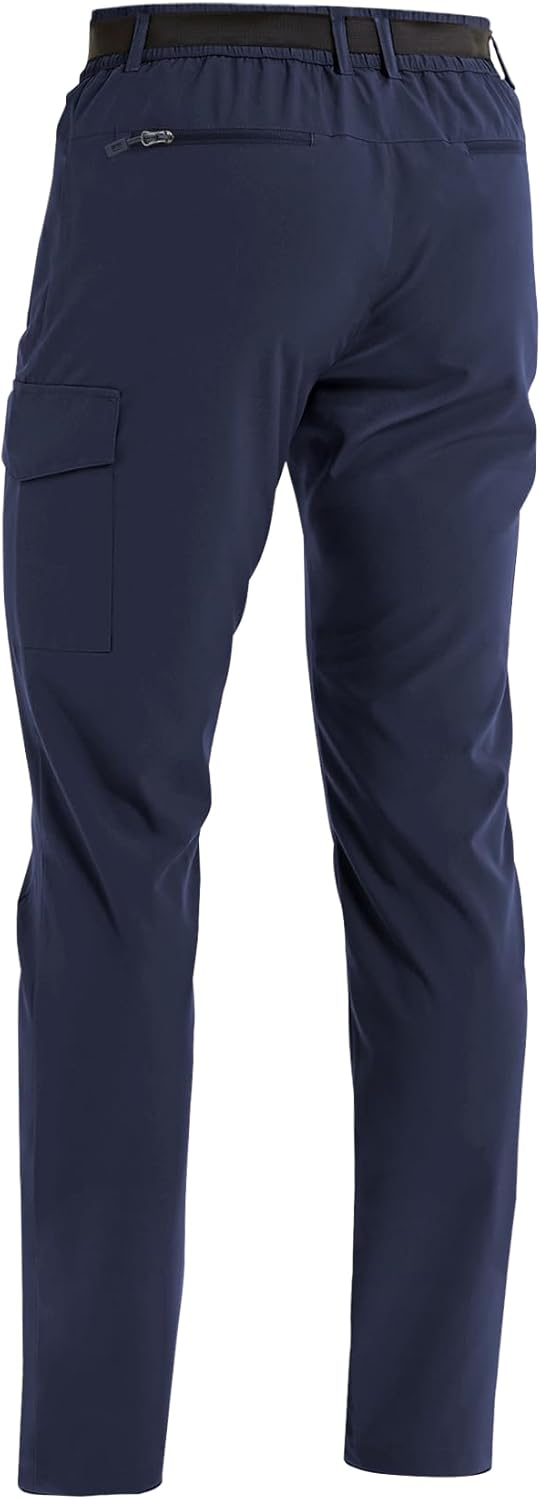 6899fdebb2887891bb61d8c16237f30e6a735ab34fcd78c8a1cd1.jpg MOURCE Hiking Pants Men Lightweight Quick Dry - Water Resistant Stretch Cargo Travel Pants for Men with 6 Pockets