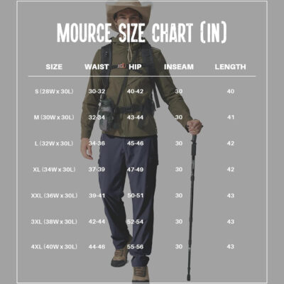 6899fdef4cab40294af43020ba4e419f33b6a4f868087ca566dde.jpg MOURCE Hiking Pants Men Lightweight Quick Dry - Water Resistant Stretch Cargo Travel Pants for Men with 6 Pockets