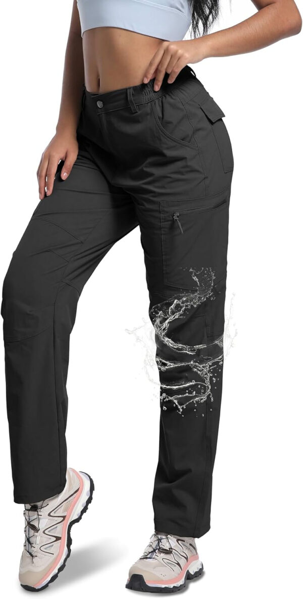 WENRONSTA Women's Hiking Cargo Pants Lightweight Quick Dry Waterproof UPF 50+ Camping Fishing Travel Outdoor Work Pants