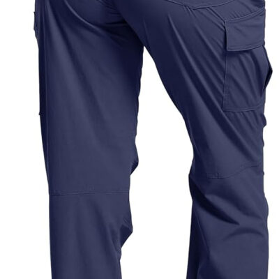 WENRONSTA Women's Hiking Cargo Pants Lightweight Quick Dry Waterproof UPF 50+ Camping Fishing Travel Outdoor Work Pants