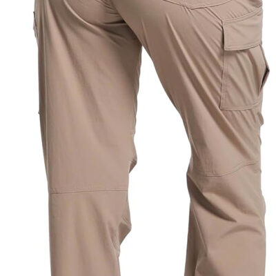WENRONSTA Women's Hiking Cargo Pants Lightweight Quick Dry Waterproof UPF 50+ Camping Fishing Travel Outdoor Work Pants