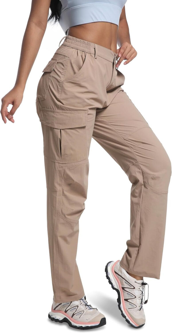 WENRONSTA Women's Hiking Cargo Pants Lightweight Quick Dry Waterproof UPF 50+ Camping Fishing Travel Outdoor Work Pants