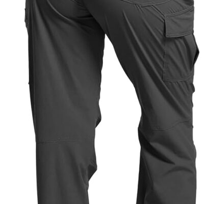WENRONSTA Women's Hiking Cargo Pants Lightweight Quick Dry Waterproof UPF 50+ Camping Fishing Travel Outdoor Work Pants
