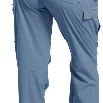 WENRONSTA Women's Hiking Cargo Pants Lightweight Quick Dry Waterproof UPF 50+ Camping Fishing Travel Outdoor Work Pants