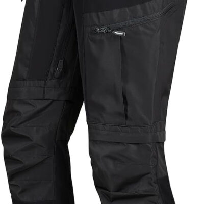 6899ff476cb9fd149d83bbc5d2ef024494a62ee4b8378df3fef93.jpg fit space Men's Reinforced Hiking Pants Tapered Zip Off Trekking Pants Convertible Vented