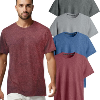 689a0ba83a23fc990fa7d90fd120f73bede6b38504050373c2032.jpg Men's Athletic Workout T-Shirts (Dry Fit, 4-Pack) Moisture Wicking Performance Activewear Gym, Yoga, & Running Tees