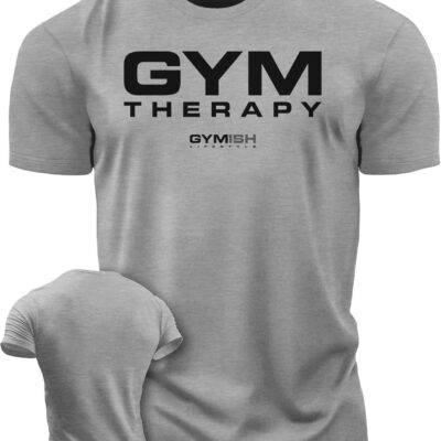 689a0c38c46c9600e7700c2576feef451169ca25d1d4ca83b23a3.jpg Gymish Lifestyle Gym Therapy Workout Shirts for Men, Lifting T-Shirt for Gym Workout