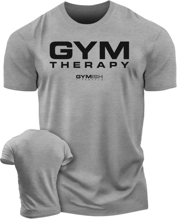 689a0c38c46c9600e7700c2576feef451169ca25d1d4ca83b23a3.jpg Gymish Lifestyle Gym Therapy Workout Shirts for Men, Lifting T-Shirt for Gym Workout