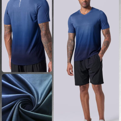 689a0d8e448e782f08a0700993d2e3d7729b7e491389b0169b335.jpg 5 Pack Mens V-Neck Dry Fit T-Shirts, Active Athletic Short Sleeve Workout Tops, Performance Gym Tees (Available in Plus Size)