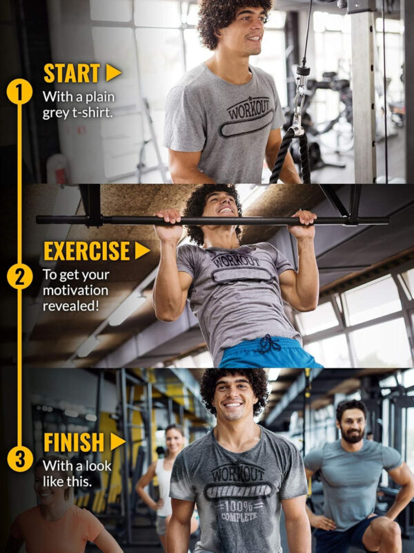 689a0ff6127d9da05927f8693c3ae5c86c36da7b7a6b955219fcd.jpg Actizio Men's Workout Shirt Sweat Activated Motivational Exercise Gym Moisture Wicking Fitness - Workout Complete