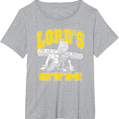 689a10c3d1adbe3a0cdb0703f01ea77b92bdbc28cca540784cdca.jpg Lords Gym - Lord's The Sin of World Jesus T-Shirt