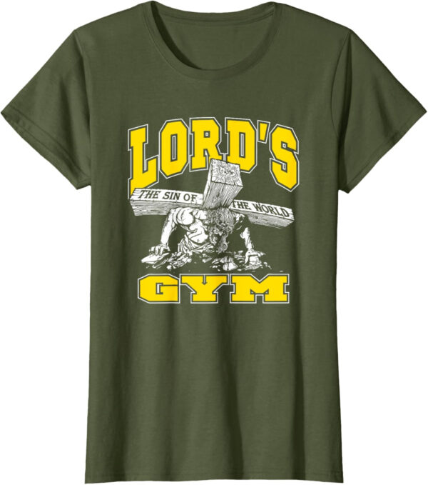 689a10cbe7568f123f65cf8af54318fcace97931d207adc8284d5.jpg Lords Gym - Lord's The Sin of World Jesus T-Shirt