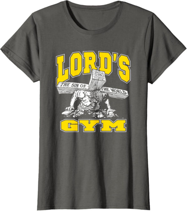 689a10df8ddcf2465f14cf78b62aa8a2c87eef1cc4b0d920ecd09.jpg Lords Gym - Lord's The Sin of World Jesus T-Shirt