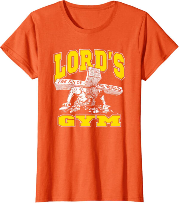 689a10e2bd1add61d9afa7390eccf2fc079ca4f164dcb673e976a.jpg Lords Gym - Lord's The Sin of World Jesus T-Shirt