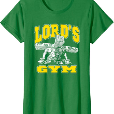 689a10e56cb91f187939df4ac97dc2204a13dc82ec5e27c4daca0.jpg Lords Gym - Lord's The Sin of World Jesus T-Shirt