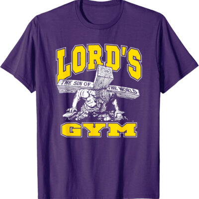 689a10ea5448ceee2fc9ba6625bd69215cf26a829f33f30065474.jpg Lords Gym - Lord's The Sin of World Jesus T-Shirt