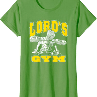 689a10ec754c4146b19fdf59e7c966386dbea0e8e726943dab7d6.jpg Lords Gym - Lord's The Sin of World Jesus T-Shirt