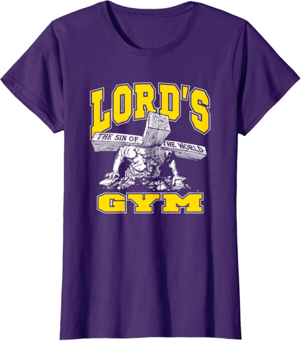 689a10f0f15db083e4d634d4b42e3595d81eb65db17484e6dad7d.jpg Lords Gym - Lord's The Sin of World Jesus T-Shirt