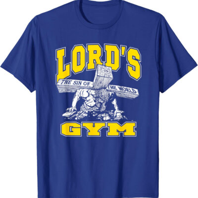 689a10f5536e5f356874301f2e763b4592f6c1aa488ba66908aeb.jpg Lords Gym - Lord's The Sin of World Jesus T-Shirt