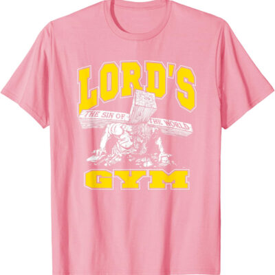 689a1100739400e6421343aee3d23caef2b9b630e2ef4f92260bb.jpg Lords Gym - Lord's The Sin of World Jesus T-Shirt