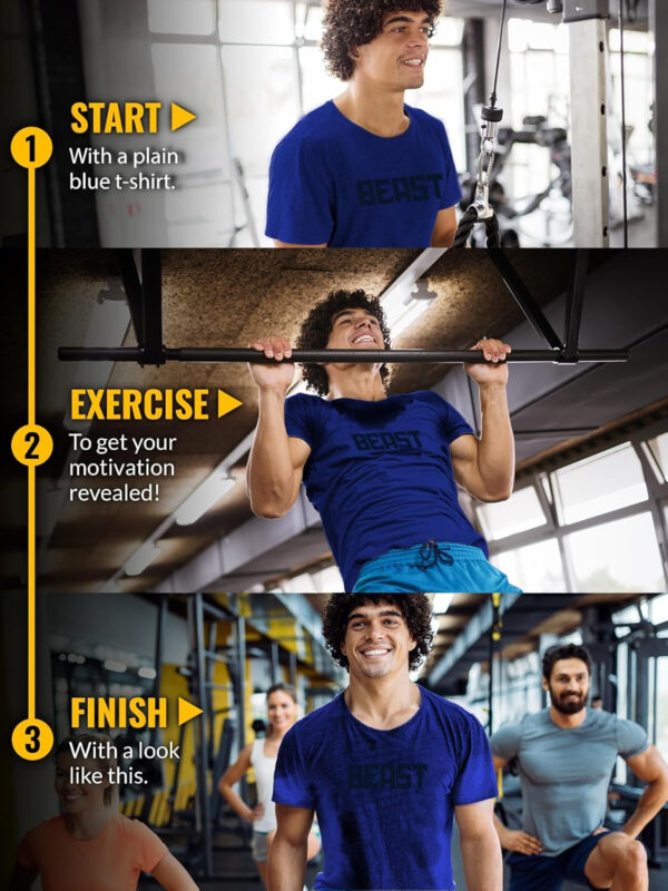 689a1245dda74b8ee89ae8639b3cedf628761be75cb79f2112c82.jpg Actizio Men Workout Shirt Performance Fabric T-Shirt Short Sleeve Sweat Activated Motivational Exercise Gym Athletic T-Shirt