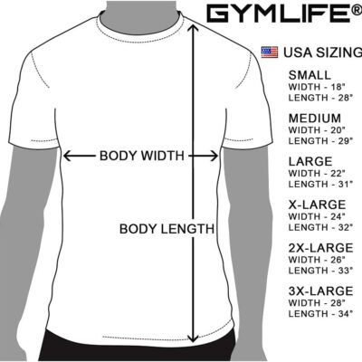 689a127ddde6a791460caa7e6182f7aec3bd8c4892c224b9f7849.jpg GYM LIFE Men's Power Up Icon Athletic Performance Short Sleeve Workout T-Shirt, Black