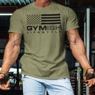 689a132fad9cd4fdd47b1ae0ce345137d30bb09c3c60a4d8f64ff.jpg Workout Shirts for Men, Gymish American Flag Gym Shirt, Funny Lifting T-Shirt