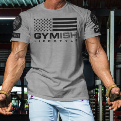 689a134f5d12f71bca4696f388ac2d64862e0c3dc4dda7bc89f35.jpg Workout Shirts for Men, Gymish American Flag Gym Shirt, Funny Lifting T-Shirt