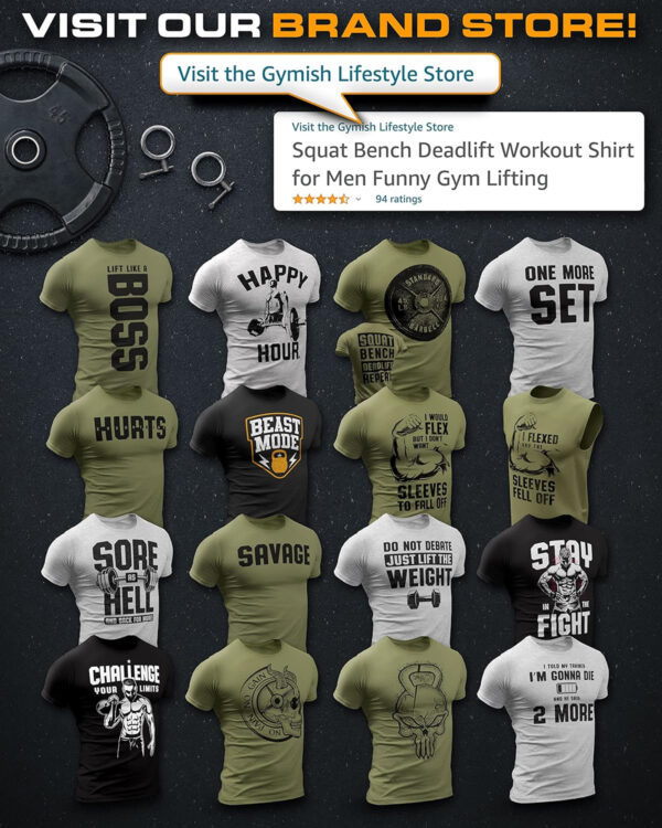 689a13bd196fb4a42b4d70ab436b2e9e8135d15489d024e255e42.jpg Man on Mission Workout Shirts for Men, Motivational Gym Funny Lifting T-Shirts