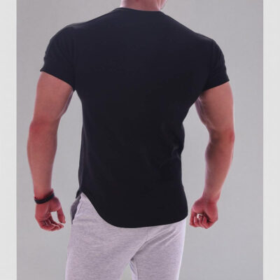 689a1467876e99ad7d79f8b8e4cee55155144358940bdab56da54.jpg Mens Muscle Cotton Lightweight Workout Short Sleeve T-Shirts Gym Sweat Tee T24