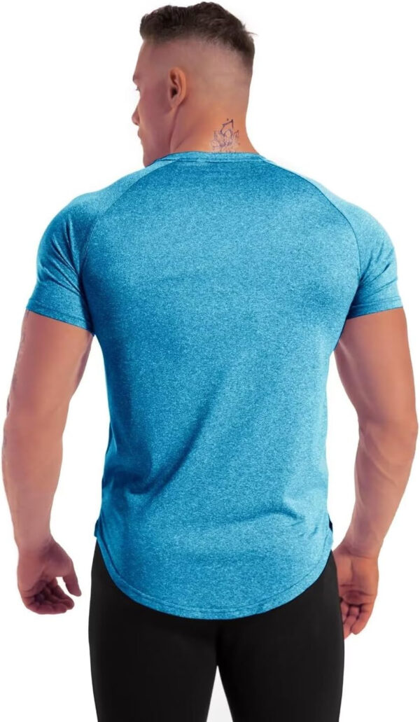 689a153d2d6372151c649d770a5bc7e90a853f98aa7b2e4918878.jpg Men's 3pack Dry Fit Workout Gym Short Sleeve T Shirt Moisture Wicking Active Athletic Performance Running Shirts