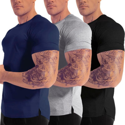 689a1558d9a19d1ef8bc6002a100883d3e17e0cb8935fe187efbb.jpg Men's 3pack Dry Fit Workout Gym Short Sleeve T Shirt Moisture Wicking Active Athletic Performance Running Shirts