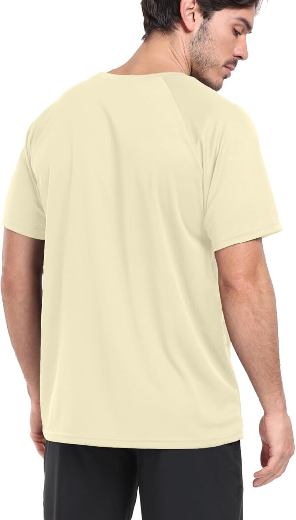 1/5 Pack Running Shirts Men Sport Tops Dry Fit Gym Wicking Athletic T Shirts Breathable Cool Workout Shirts