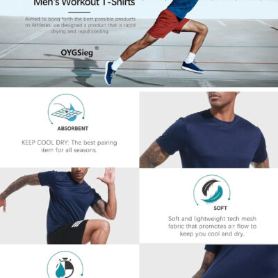 689a182a93769bc0560f25ccb1704ce1206cc2720ca91c1a7ab3e.jpg OYGSieg 6 Pack Workout Shirts for Men Short Sleeve Athletic Active Tops Quick Dry Crew Neck T Shirt for Running