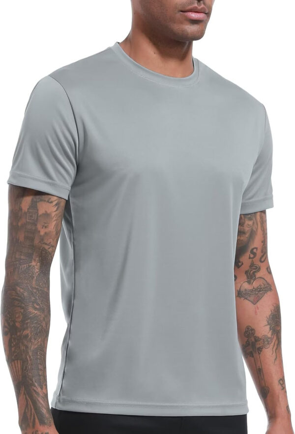 689a182ccaf0a0a95c29f8e79c26b529b69101662462280de045f.jpg OYGSieg 6 Pack Workout Shirts for Men Short Sleeve Athletic Active Tops Quick Dry Crew Neck T Shirt for Running