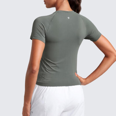 689a1916e6bde3592290c24ebde907c1df206e23250c1fdf2d759.jpg CRZ YOGA Seamless Short Sleeve Shirts for Women Breathable Running Workout Tops Athletic Gym Yoga Basic T-Shirts
