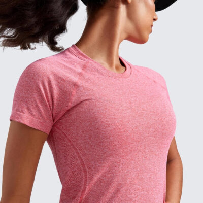 689a191f2d3a07e019358130e154f2b3bb2221b3a60b6cb73d74e.jpg CRZ YOGA Seamless Short Sleeve Shirts for Women Breathable Running Workout Tops Athletic Gym Yoga Basic T-Shirts