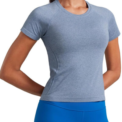 689a1921c89c81ecee92d8f5b343a38723b9ce3962f87ecf44f8d.jpg CRZ YOGA Seamless Short Sleeve Shirts for Women Breathable Running Workout Tops Athletic Gym Yoga Basic T-Shirts