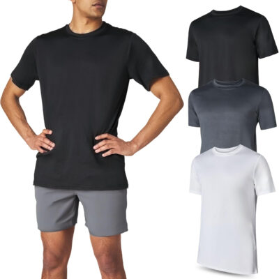 689a19f52e16a50da7a97e72ec722aa8bb66ddd2523799788485c.jpg Men’s Workout Short Sleeve Athletic Gym T-Shirts 3 Pack Mens Dry Fit Running Shirt Moisture Wicking Active Crew Tees for Men