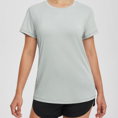 baleaf Women's Running Shirts Short Sleeve Workout Athletic Tops Moisture Wicking Quick Dry Exercise Hiking UV Sun Shirt