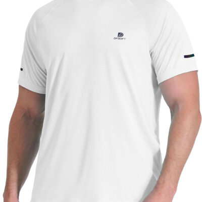 Men's Short Sleeve Workout Shirts Quick Dry Lightweight T-Shirts Gym Running Athletic Tshirt for Summer