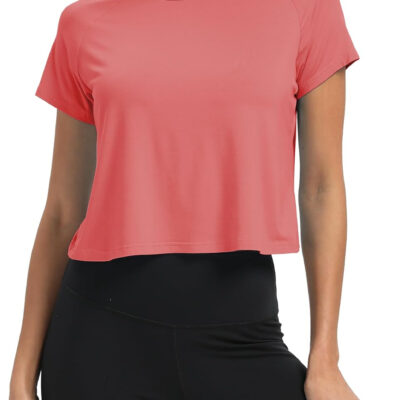 689a22248fe62a87178d5c47e5b1d6d43599bdd54ee9c2a07986c.jpg Mippo Workout Tops for Women Cropped Split Back Athletic Gym Exercise Shirts Loose Fit