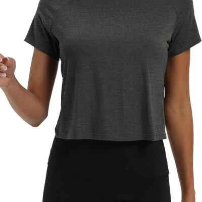 689a224aacb6c8633d293b0c7637be71da6baa2228f1a69e69e72.jpg Mippo Workout Tops for Women Cropped Split Back Athletic Gym Exercise Shirts Loose Fit