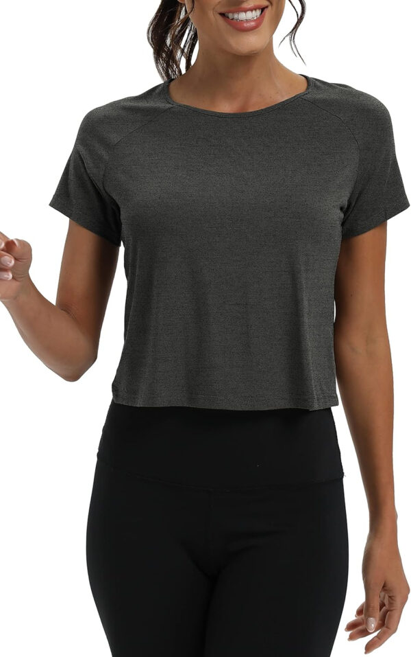 689a224aacb6c8633d293b0c7637be71da6baa2228f1a69e69e72.jpg Mippo Workout Tops for Women Cropped Split Back Athletic Gym Exercise Shirts Loose Fit